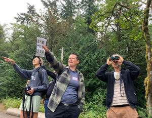 Teachers sparking connections with nature and reflecting on how to model awe and curiosity for students