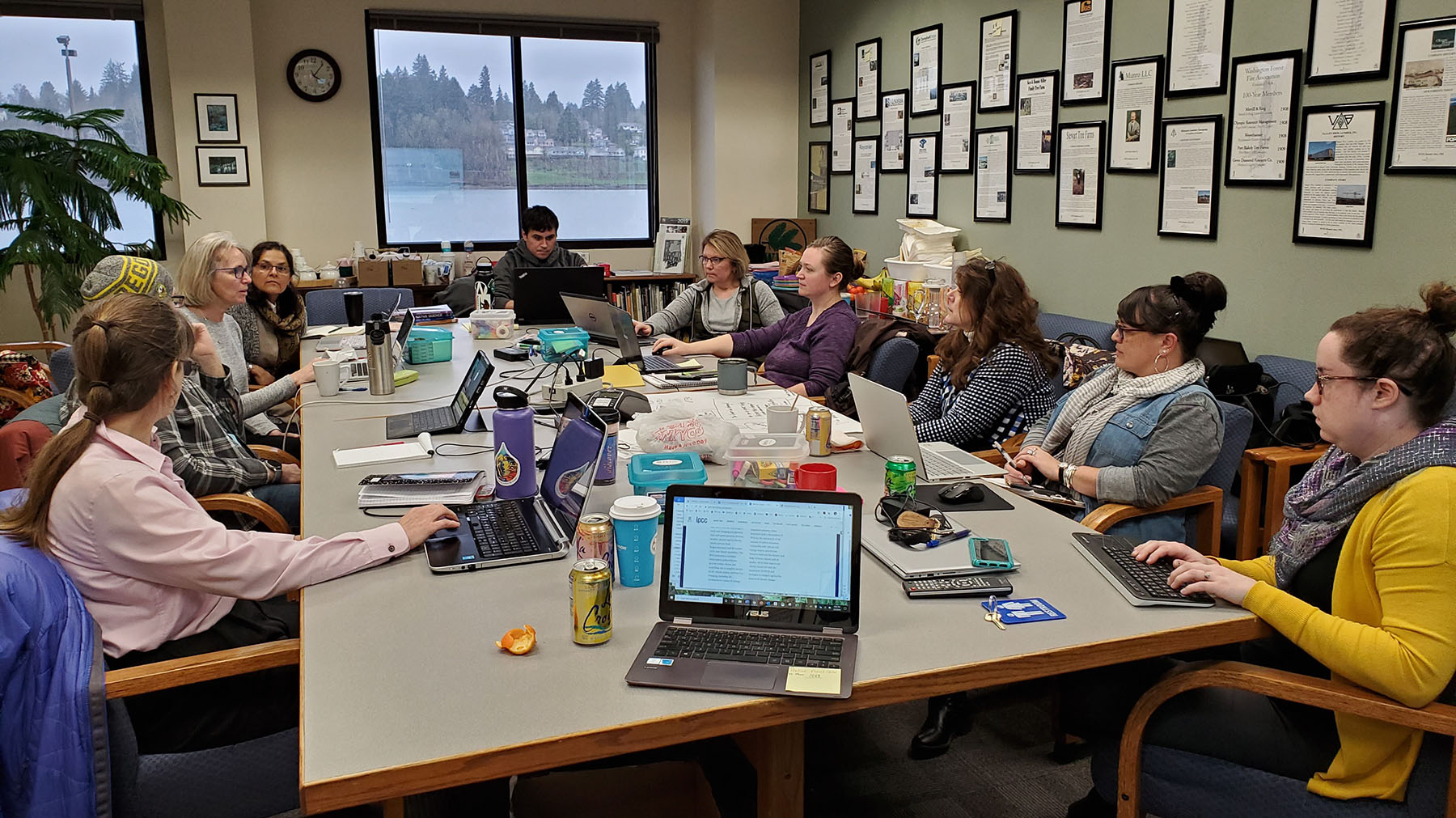 Educators Help Write Climate Science Storylines in Olympia