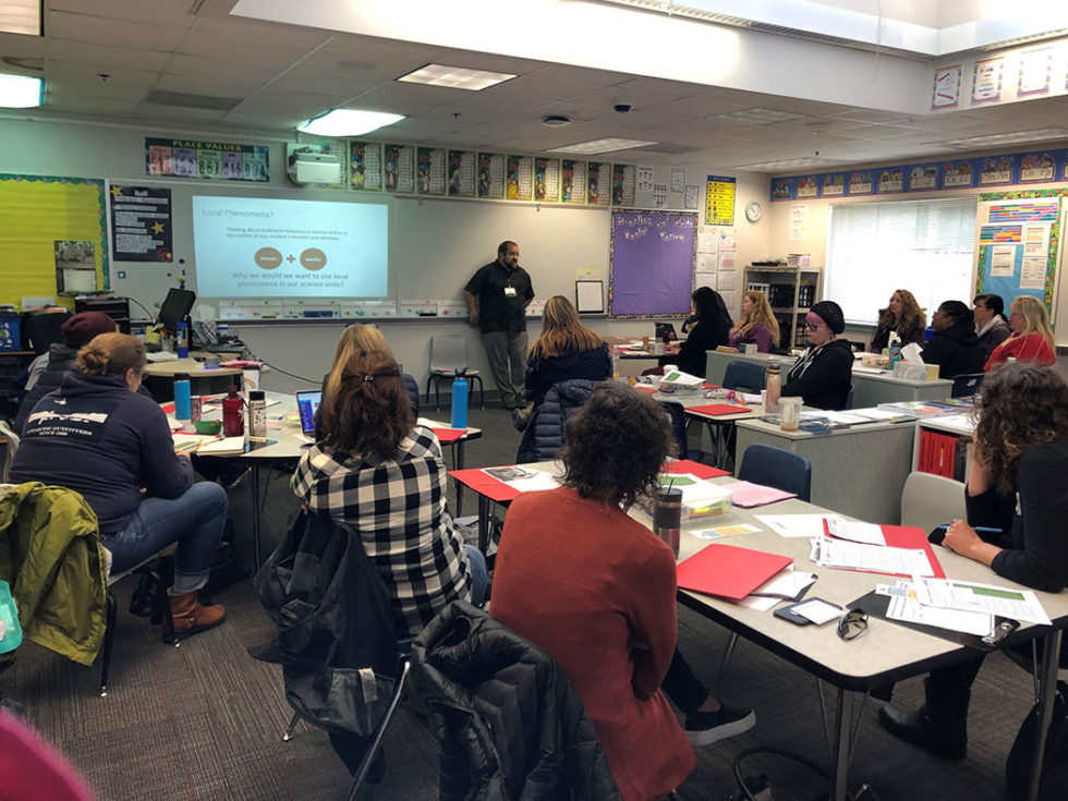 IslandWood Teacher Professional Development in Tukwila ClimeTime