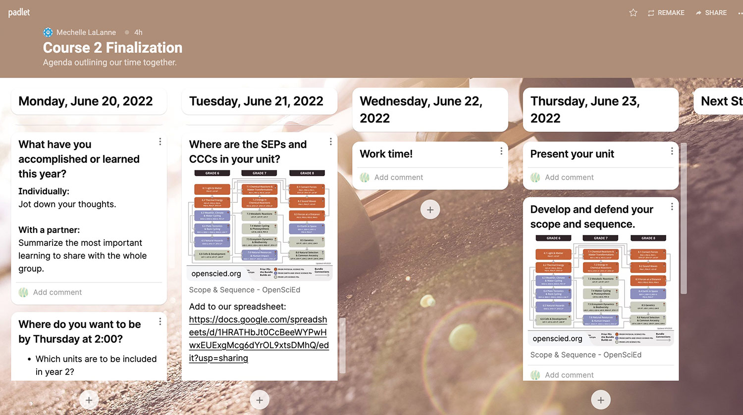 NGSS-aligned Curriculum