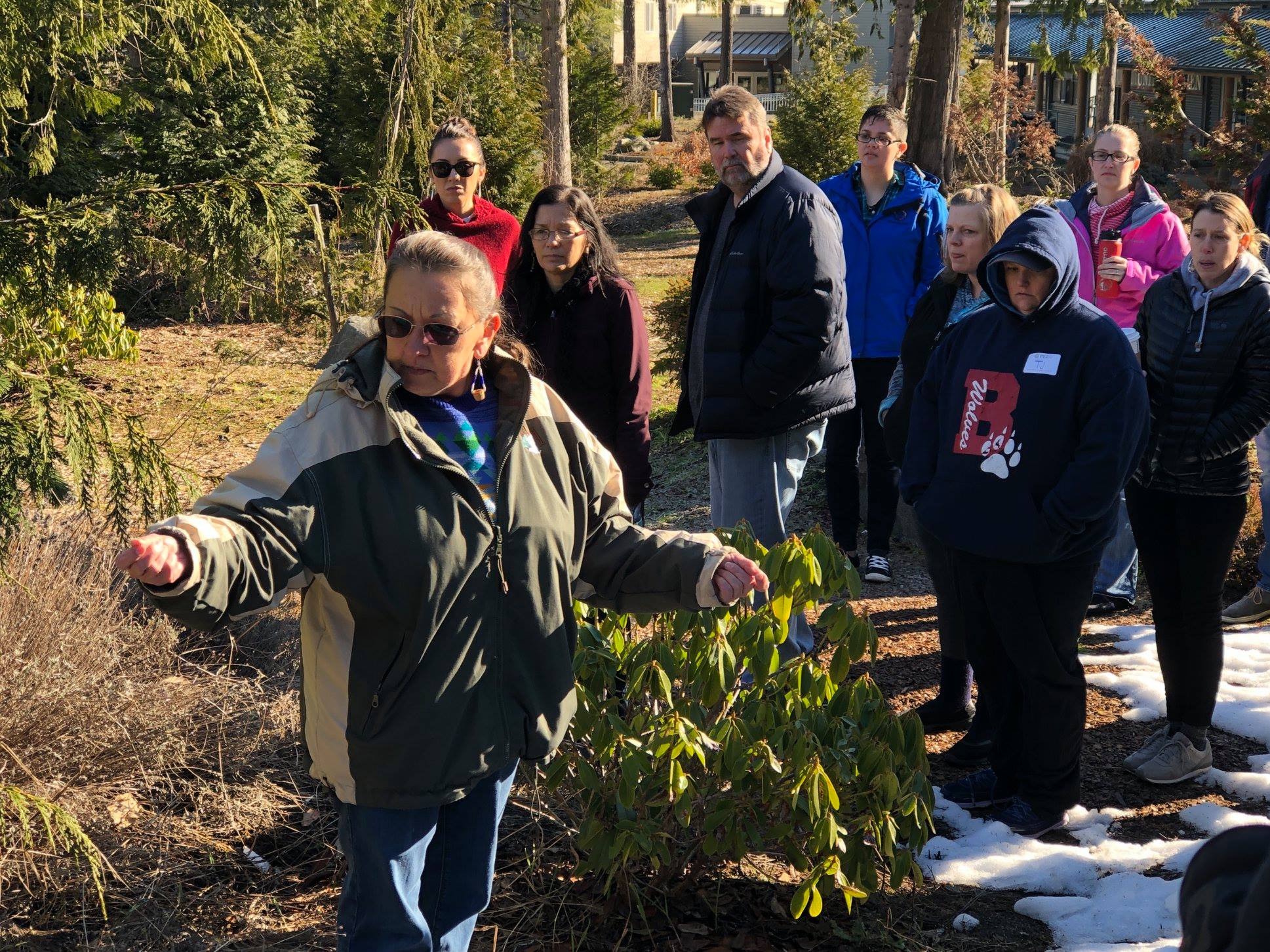 PEI-hosted workshop ‘Locally Relevant 3-D Climate Science Storylines’, held on March 2nd at the Squaxin Island Tribe Museum